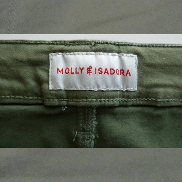 Molly & Isadora Green Shorts 24 - Picture 6 of 7